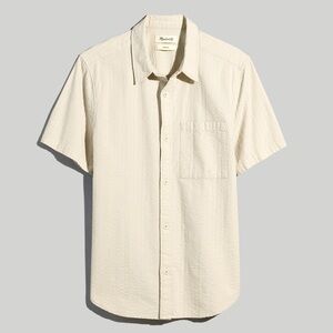 Madewell Seersucker Easy Short-Sleeve Shirt